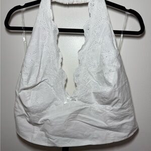 NWT Wild Fable White Eyelet Lace Fabric Women’s Size XXL